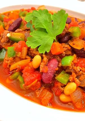 給食の味♡メキシコの豆料理チリコンカーン-レシピのメイン写真
