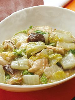 白菜と鶏肉のとろみ煮-レシピのメイン写真