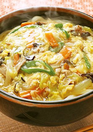 冬の八宝菜風うどん-レシピのメイン写真