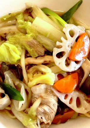 15分でできる！具沢山あんかけ焼きそば-レシピのメイン写真