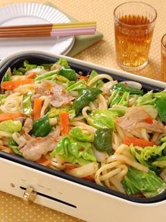 回鍋肉焼きうどん-レシピのメイン写真