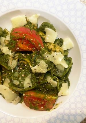 トマトとモツァレラのバジルパスタ-レシピのメイン写真