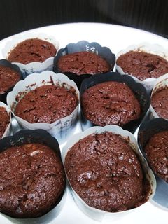 ミルクチョコでミニガトーショコラ-レシピのメイン写真