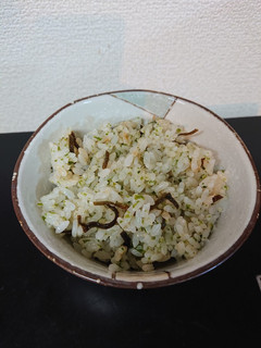 青のりと塩昆布ごはん-レシピのメイン写真