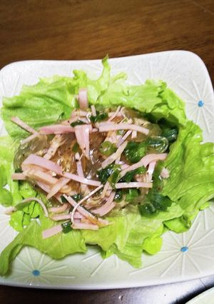 ところてんサラダ-レシピのメイン写真
