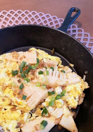 シロさんのたけのこと搾菜の中華風炒め-レシピのメイン写真