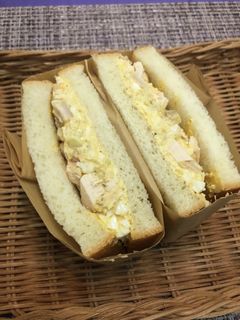 セロリ入りたまごサンド-レシピのメイン写真
