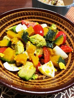 カラフルゴロゴロサラダ-レシピのメイン写真