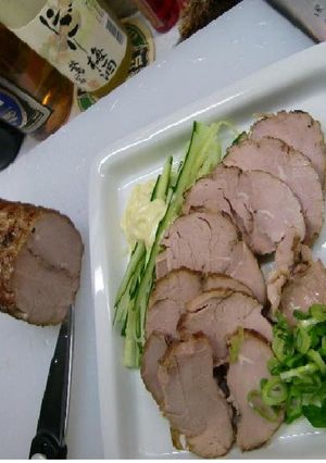 レンジde簡単～煮豚？　それとも　焼豚?-レシピのメイン写真