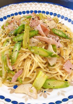 アスパラベーコン和風パスタ♡-レシピのメイン写真