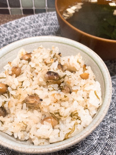 炒り豆ご飯-レシピのメイン写真