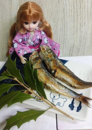 リカちゃん♡節分の鰯料理！塩焼き❅∗°-レシピのメイン写真