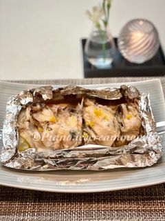 牡蠣のホイル焼き-レシピのメイン写真
