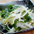約15円で作れる!もやしとわかめナムル♬