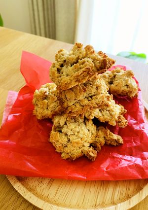 混ぜて焼くだけ♪オートミールクッキー-レシピのメイン写真
