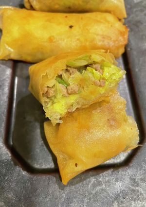 カレー風味のキャベチー春巻き-レシピのメイン写真