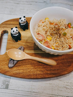 あずちんレシピ☆ベーコンの炊き込みご飯-レシピのメイン写真