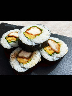 うちの恵方巻き 鶏ササミカツ太巻き-レシピのメイン写真