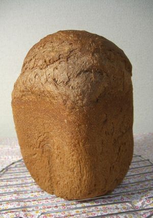 ふわふわ♡ココア黒糖全粒粉食パン（HB）-レシピのメイン写真