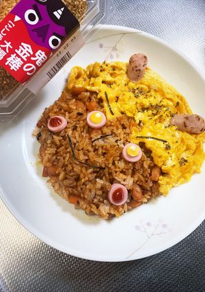 鬼の卵ふわふわオムライス-レシピのメイン写真