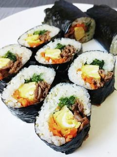 超簡単!節分にキンパの恵方巻き!-レシピのメイン写真