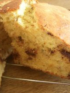 ホットケーキミックスでチョコバナナケーキ-レシピのメイン写真