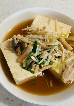 豆腐ときのこの-レシピのメイン写真