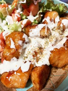 甘酢チキンのマヨソースかけ-レシピのメイン写真