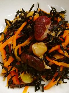 ホットクックで作る洋風ひじきの煮物-レシピのメイン写真