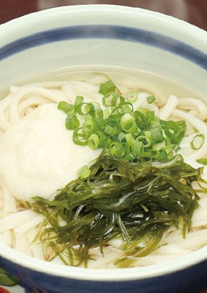 とろっと、つるっと♪白だしとろろうどん-レシピのメイン写真