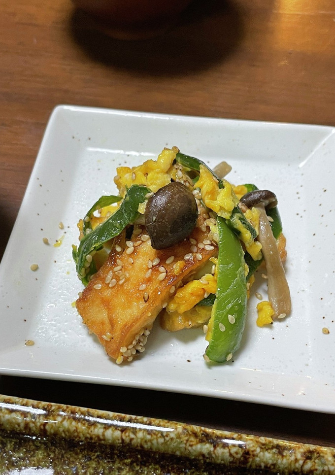 厚揚げとピーマンの中華風炒め-レシピのメイン写真