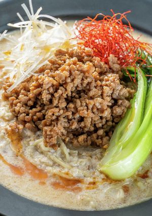 ヘルシーでコク旨！ごま香る豆乳担々麺-レシピのメイン写真