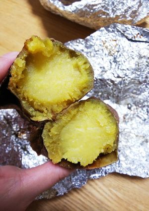 ノンフライヤーでねっとり焼きイモ-レシピのメイン写真