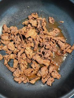 牛コマ 甘辛煮 焼肉のタレ-レシピのメイン写真