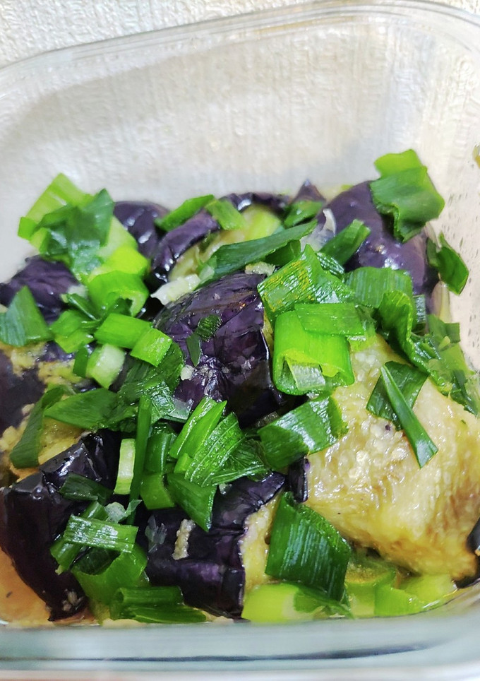 冷凍揚げなすの姜葱醤和え-レシピのメイン写真