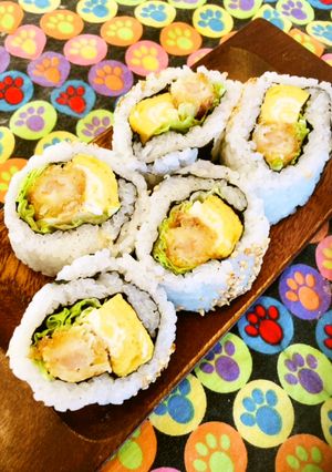 冷凍エビフライで●カリフォルニアロール-レシピのメイン写真