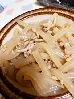 つきこんにゃくのそぼろ煮-レシピのメイン写真