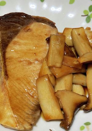 超簡単!ブリとエリンギの激うま照り焼き-レシピのメイン写真