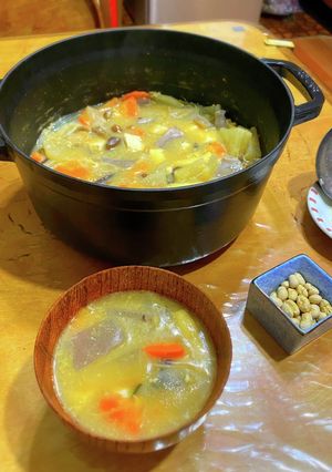 トロトロ熱々の納豆汁(山形)-レシピのメイン写真