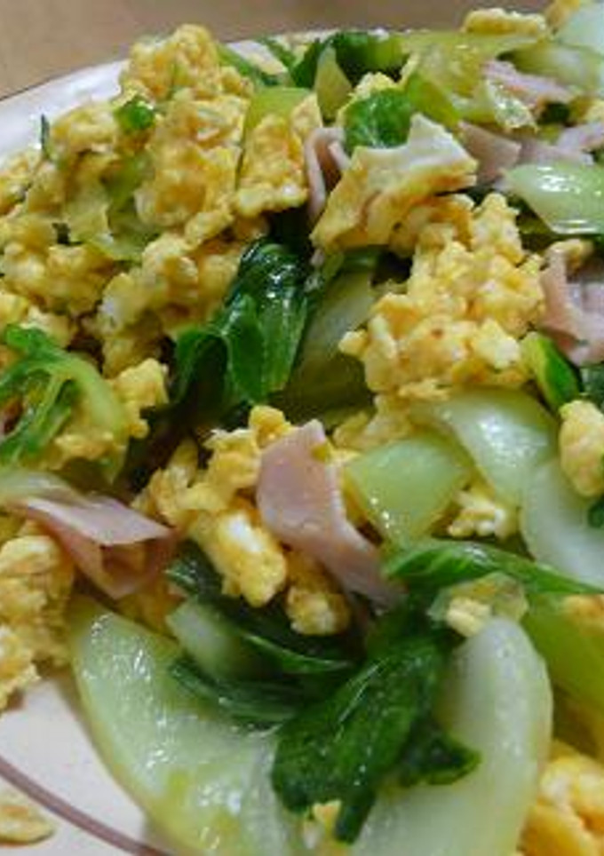 ★青梗菜の炒め物★-レシピのメイン写真