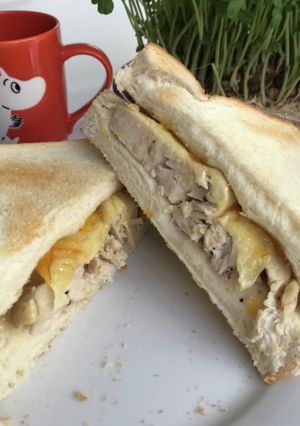 鶏ハムマーマレードサンド-レシピのメイン写真