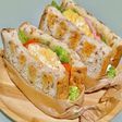 ふわふわ卵サンドまさにカフェ-ド-クリエ