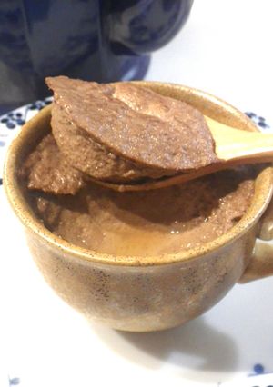 バレンタイン★ココアカスタードプリン-レシピのメイン写真