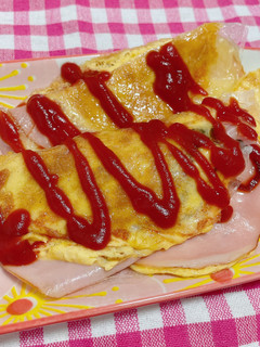 ペーパーライスオムレツ-レシピのメイン写真