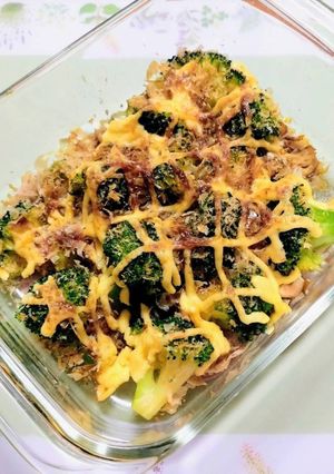 簡単！和のブロッコリーマヨネーズ焼き副菜-レシピのメイン写真