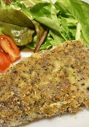 鹿肉のパン粉焼き！-レシピのメイン写真
