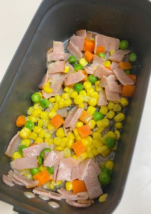 節約キャンプ飯！MIXベジタブルのソテー-レシピのメイン写真
