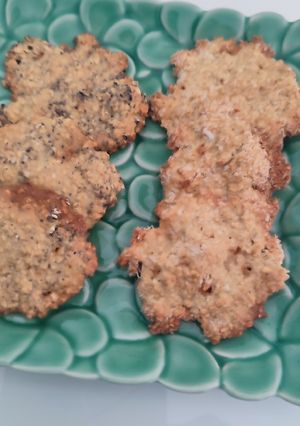 米粉とオートミールと卵のクッキー-レシピのメイン写真
