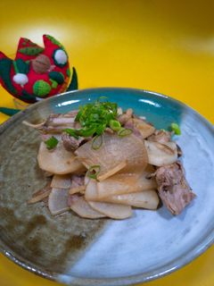 大根と豚肉のポン酢炒め-レシピのメイン写真