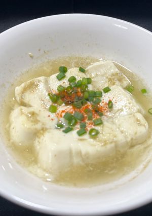 レンジで簡単湯豆腐-レシピのメイン写真